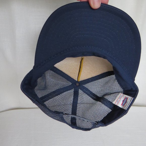 NISSIN Vintage Abbie Auto Parts Alabama Snapback Trucker Cap ONE SIZE - Taiwan - Picture 4 of 11